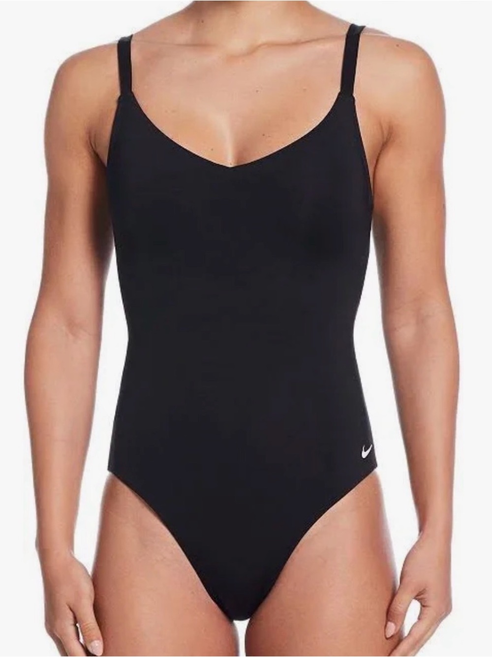 Women's Nike V-Neck One-Piece Swimsuit